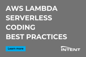 aws lambda serverless coding best practices